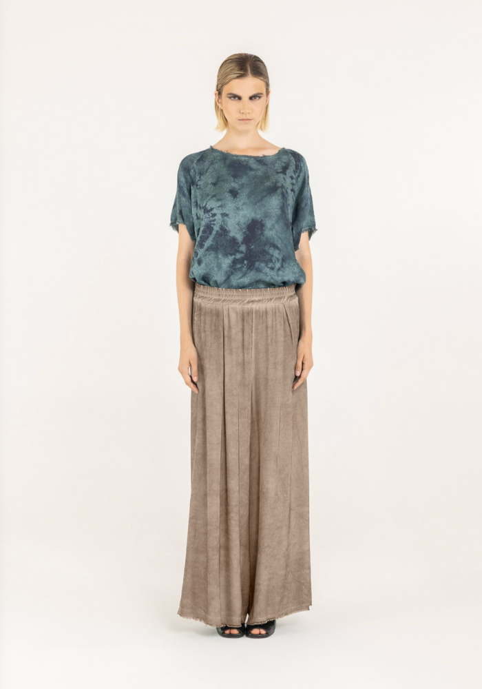 Pantalon Palazzo Sand Shell - Sélectionné par Blush