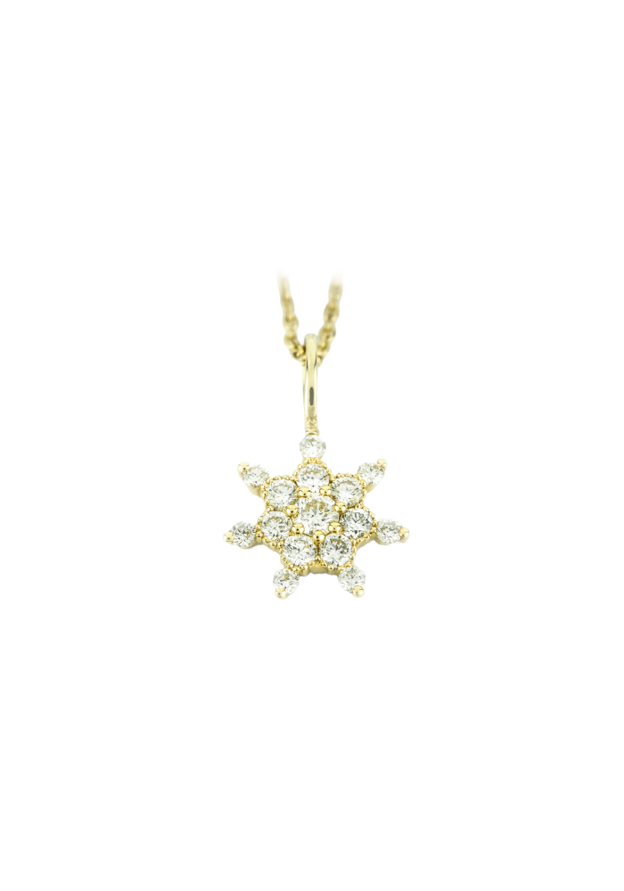 Pendentif Bonne Étoile - Rosa Maïtea