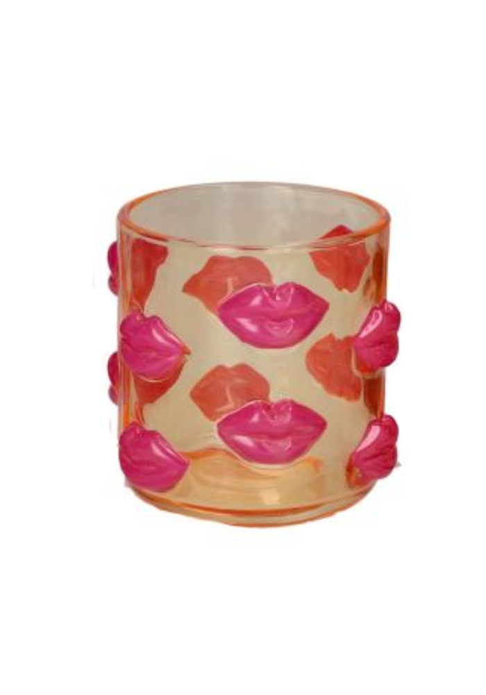 Photophore En Verre Orange - Sélectionné par Blush