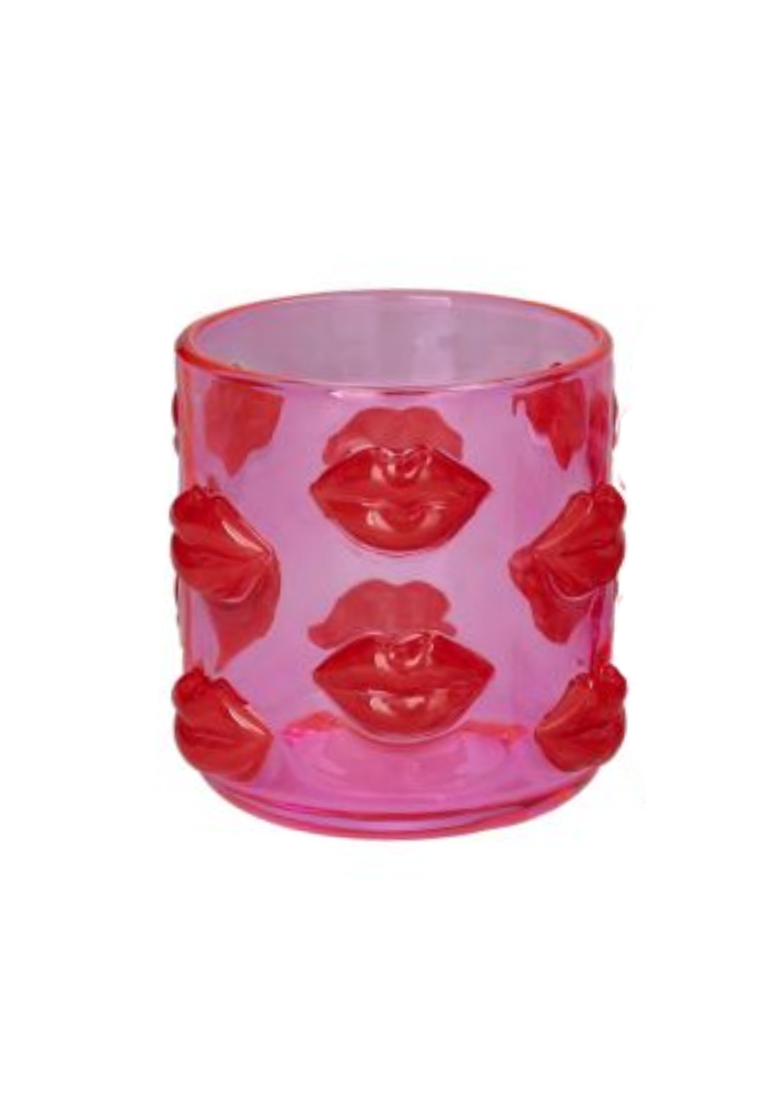 Photophore En Verre Rouge - Sélectionné par Blush