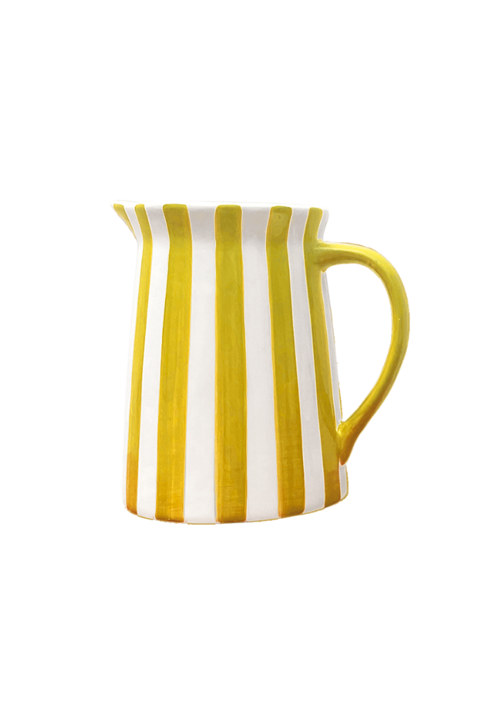 Pichet Rayures Safran - Sélectionné par Blush