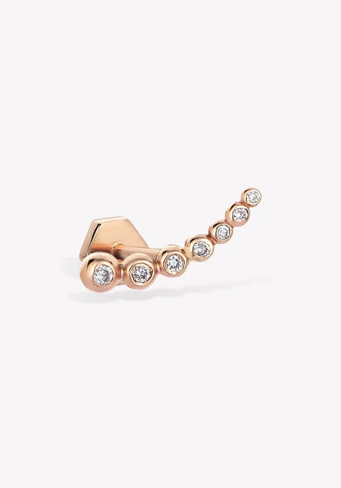 Piercing Shimmery Caterpillar - Kismet By Milka