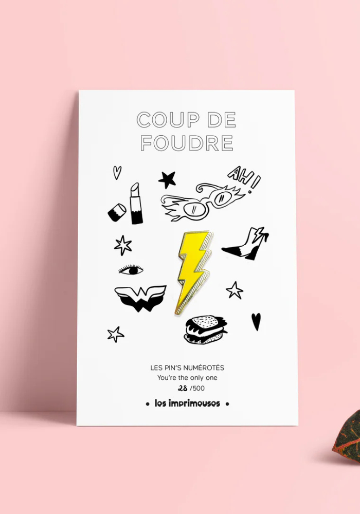 Pin's Éclair Coup De Foudre