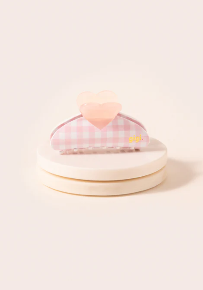 Pince Coeur Vichy Madrague - My Name Is Gigi Paris