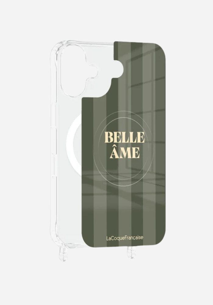 Plaque Magnétique Iphone Belle Ame Rayé - La Coque Française