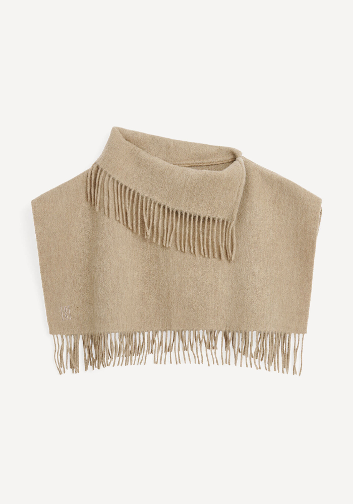 Plastron Turtla Grey Brown - By Malene Birger