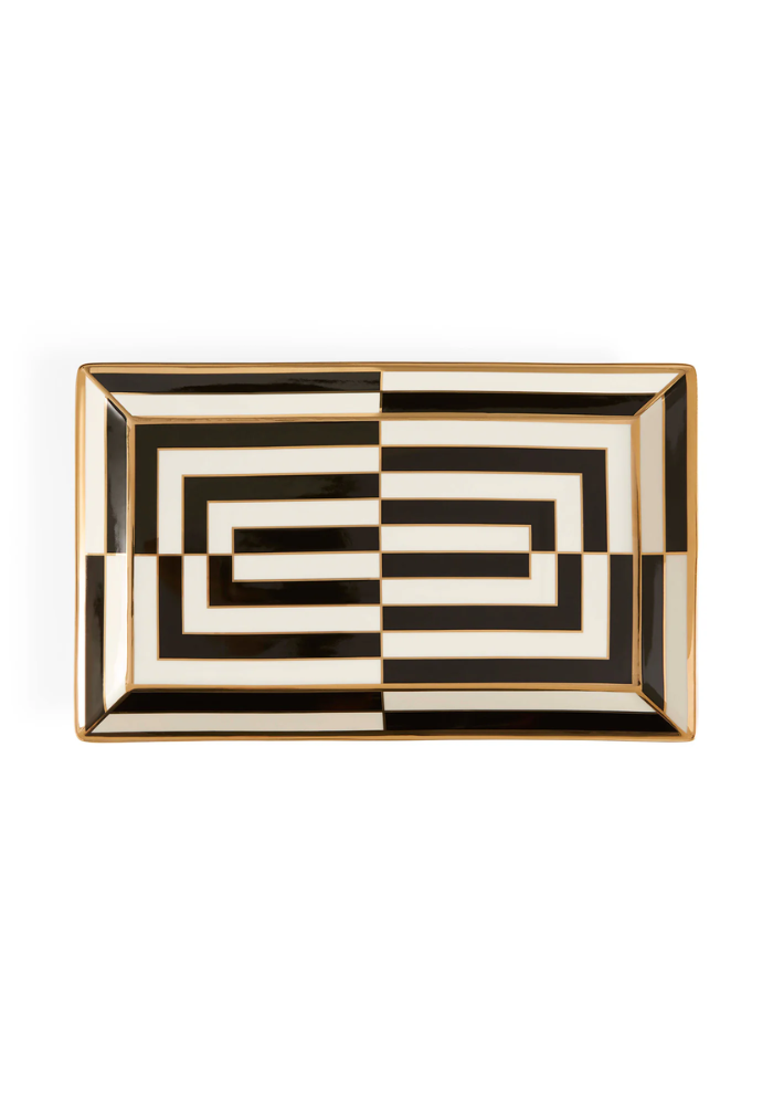 Plat Rectangle Op Art - Jonathan Adler