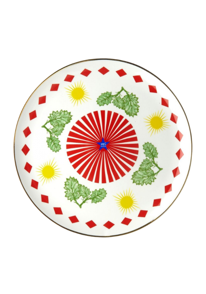 Plat Rond Étoile - Bitossi