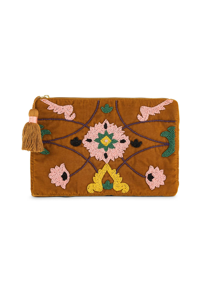 Pochette Maripa Camel - Wild Paris