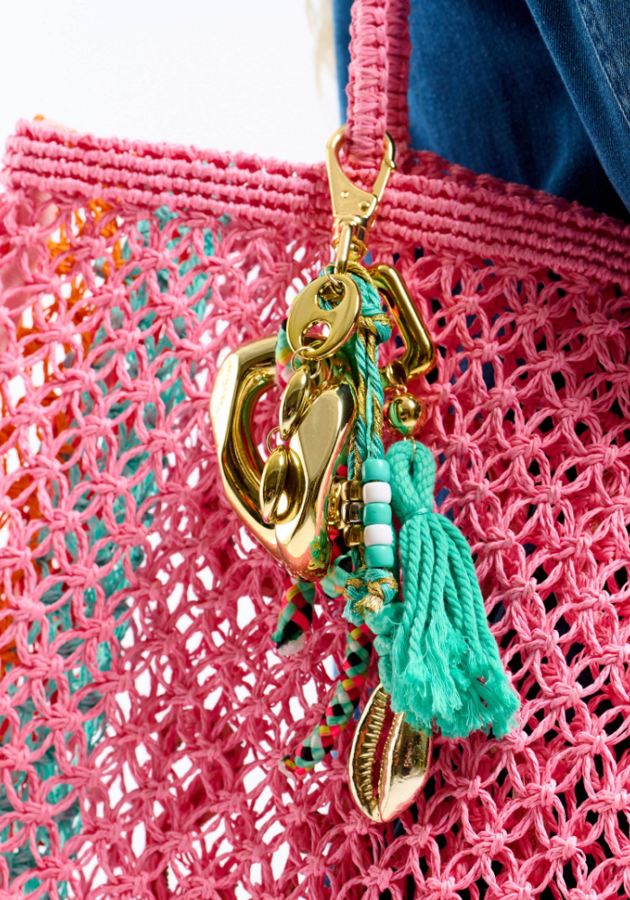 Porte-Clé Hanggy Bleu - Hipanema