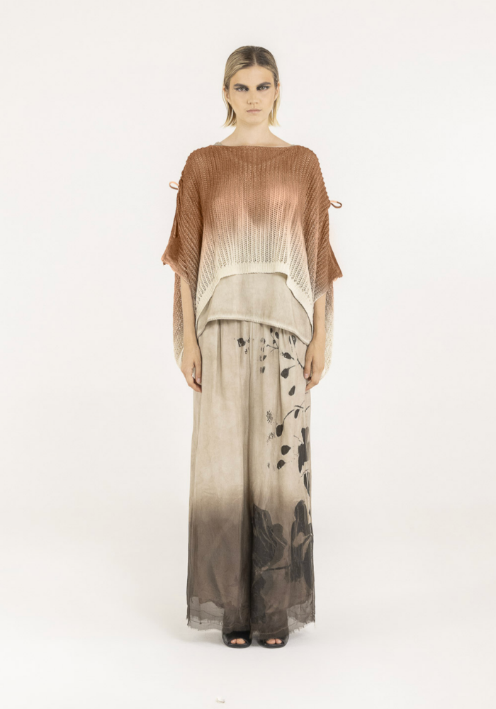 Pull Ample En Tricots Starfish Orange - Sélectionné par Blush