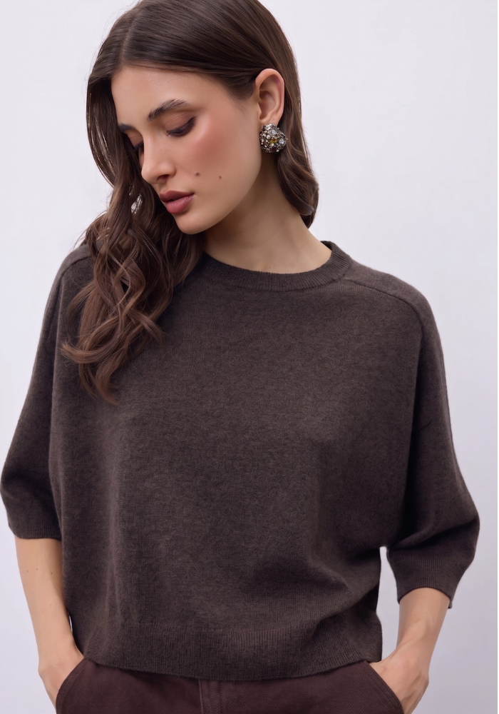 Pull Cachemire Lilou Cacao - Notshy