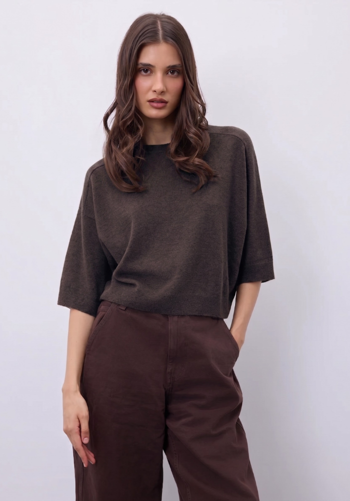 Pull Cachemire Lilou Cacao - Notshy