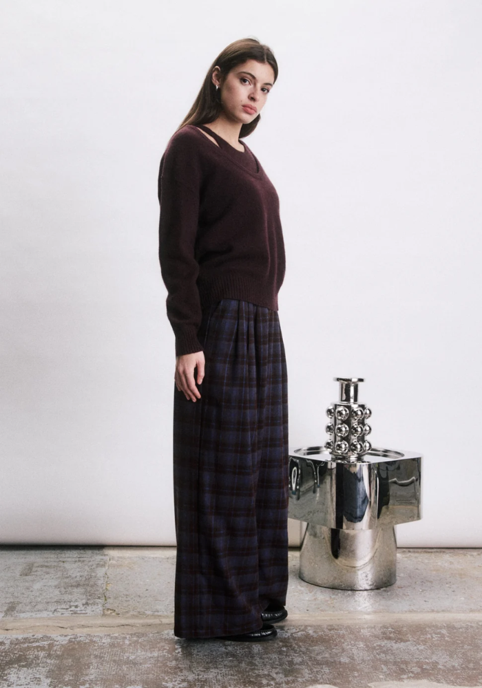 Pull Gideon Bordeaux - Jiji Studio