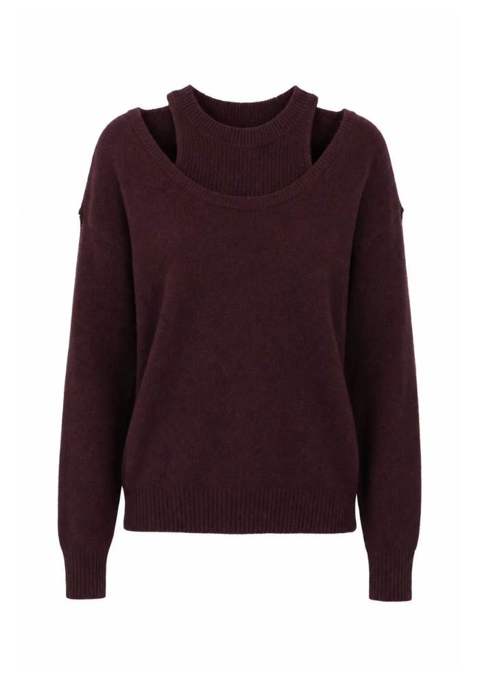 Pull Gideon Bordeaux - Jiji Studio