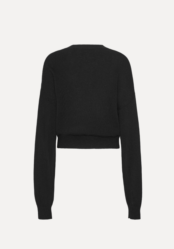 Pull Basic Crewneck Noir - Rotate