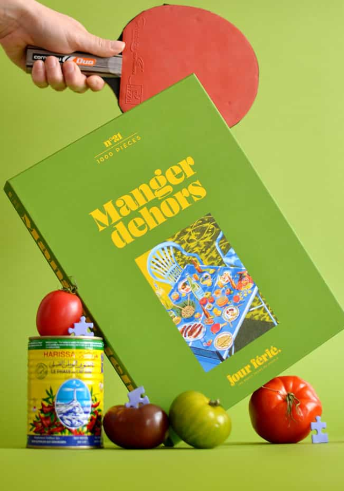 Puzzle 1000 Pièces Manger Dehors - Jour Férié