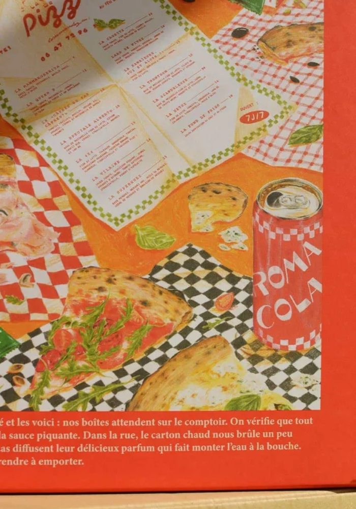 Puzzle 1000 Pièces Pizza À Emporter - Jour Férié