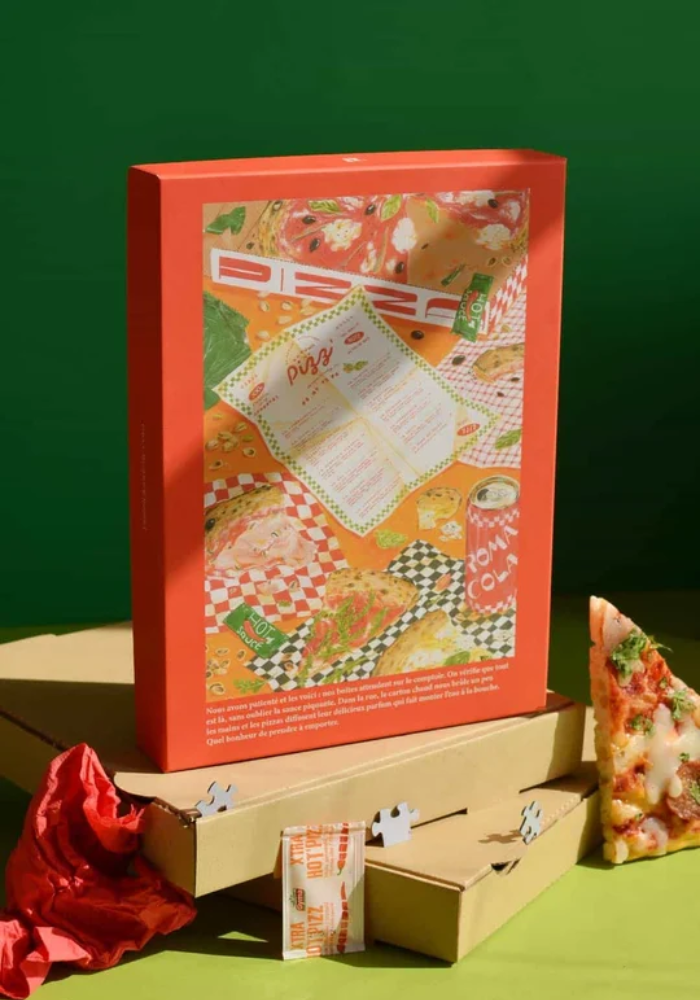 Puzzle 1000 Pièces Pizza À Emporter - Jour Férié