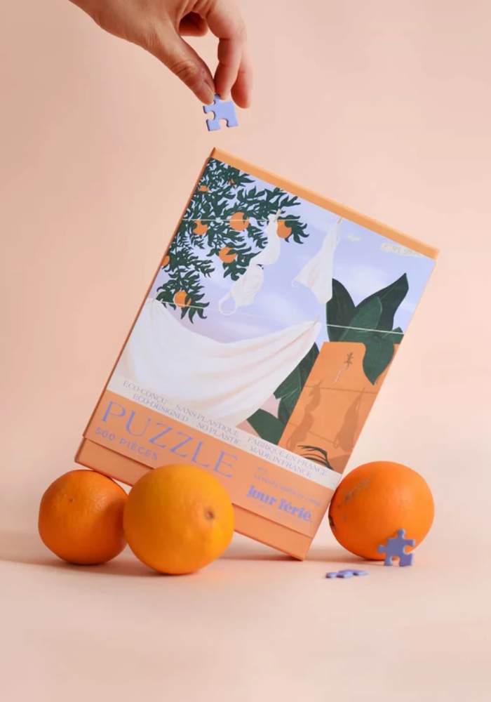 Puzzle 500 Pièces La Petite Danse Du Linge - Jour Férié