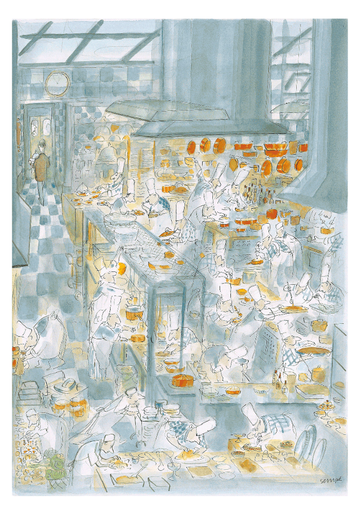 Puzzle Sempé Restaurant - Image Republic