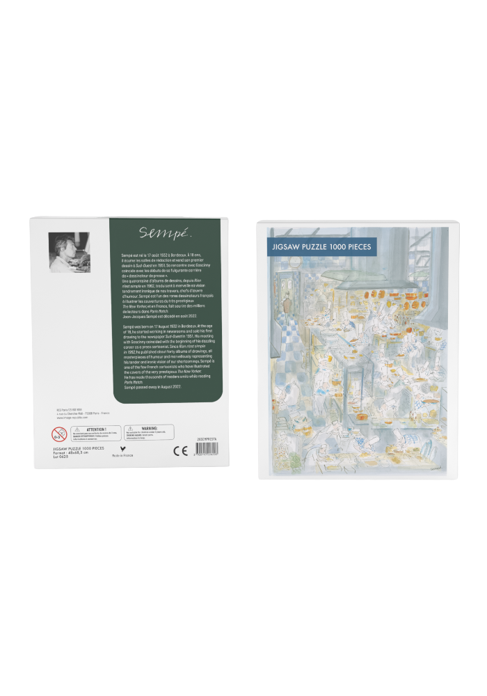 Puzzle Sempé Restaurant - Image Republic