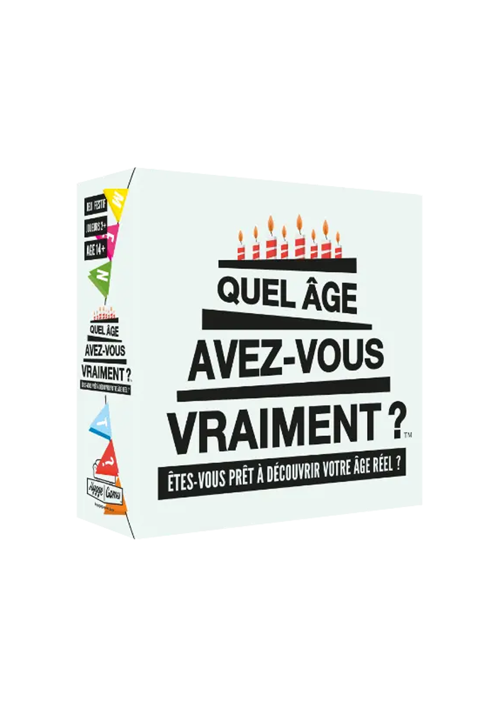 Jeu Quel Âge Avez-Vous Vraiment ? - Sélectionné par Blush