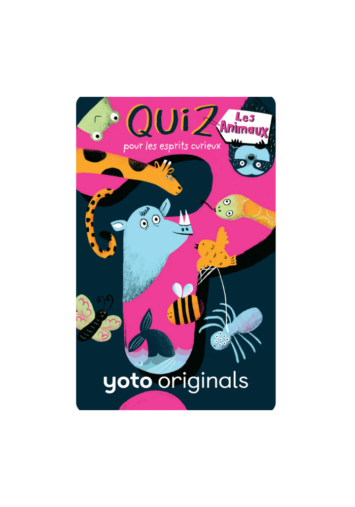 Carte Audio Quiz Pour Les Esprits Curieux Les Animaux- Yoto