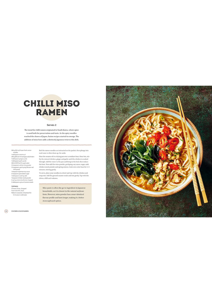 Livre Ramen 80 recettes faciles - Maison D'Édition