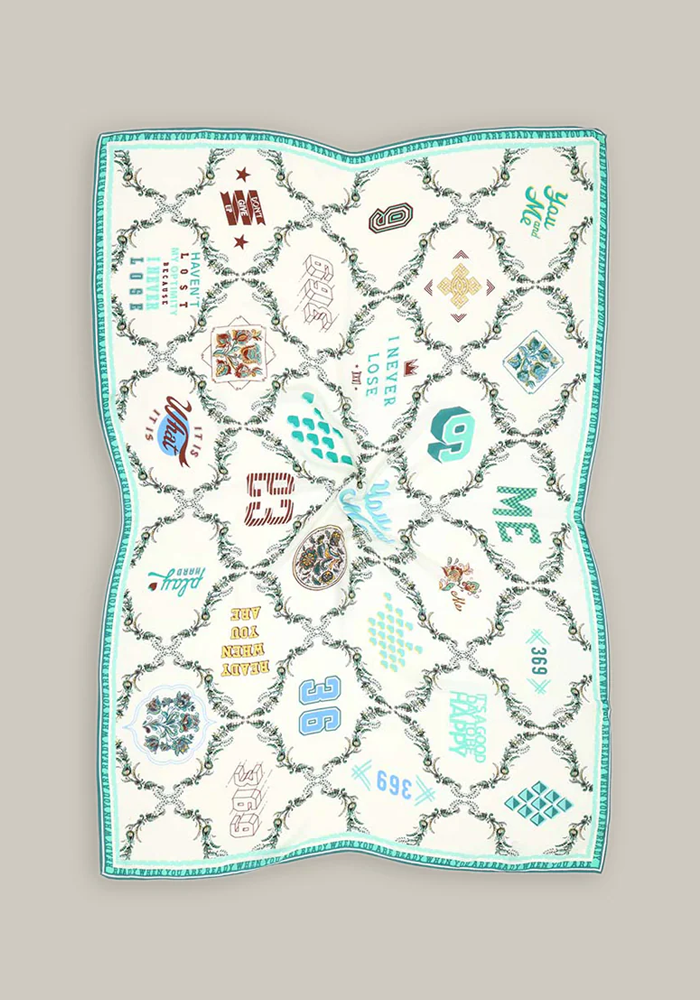 Foulard River Sporty Jade - Me369