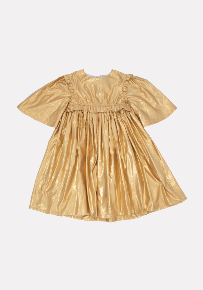 Déguisement Robe D’Ange Dorée 5/6 Ans - Meri Meri