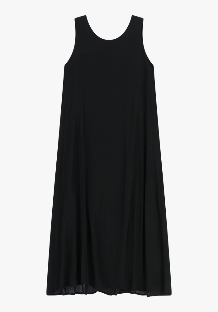 Robe Longue Débardeur Noir - Dixie