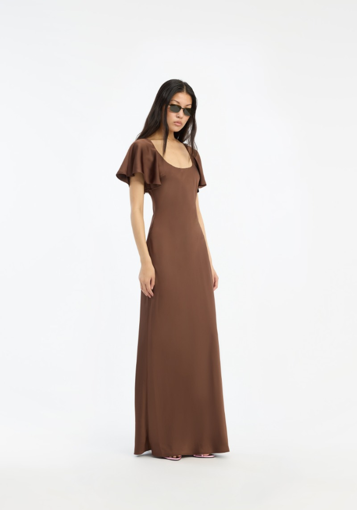 Robe Satin Flowy - Rotate