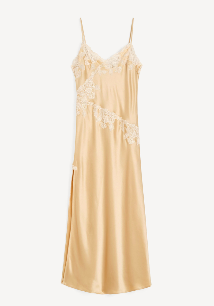 Robe Vera Maxi Vanilla Cream - By Malene Birger