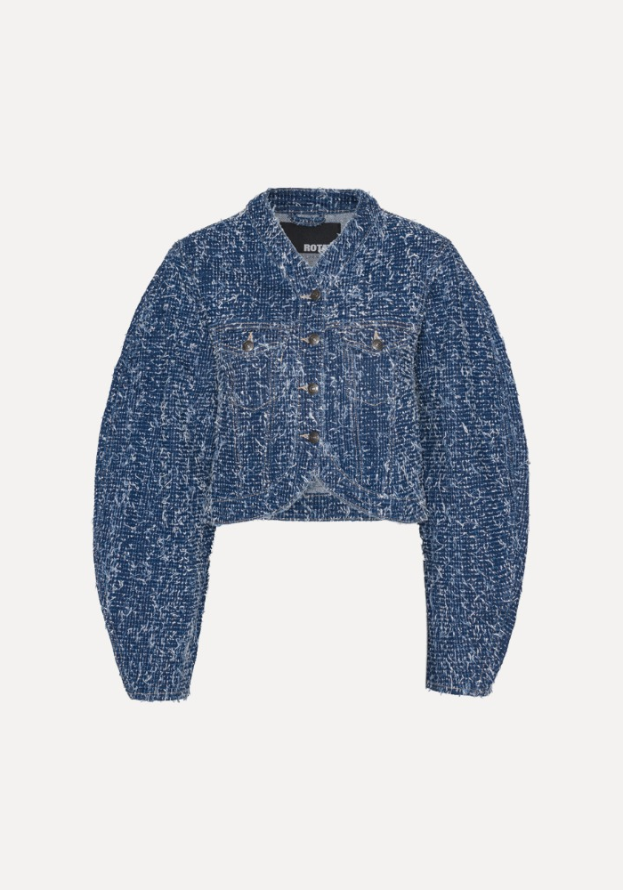 Veste Round Sleeve En Denim - Rotate