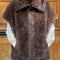 Sab Brown Sleeveless Jacket