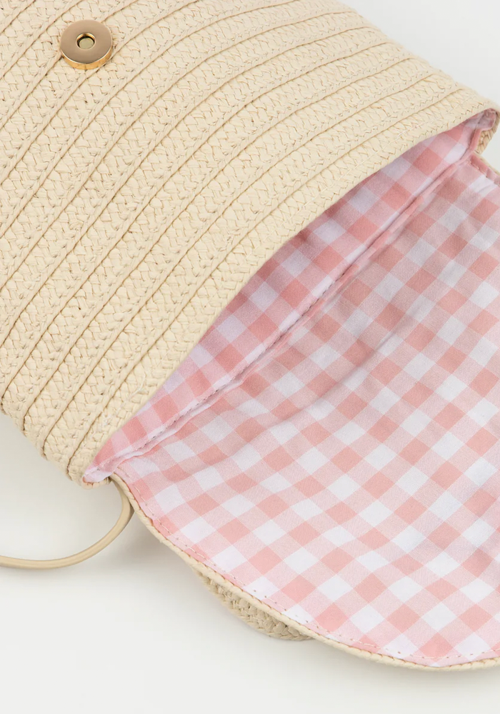 Sac À Dos En Raphia Lapin - Meri Meri