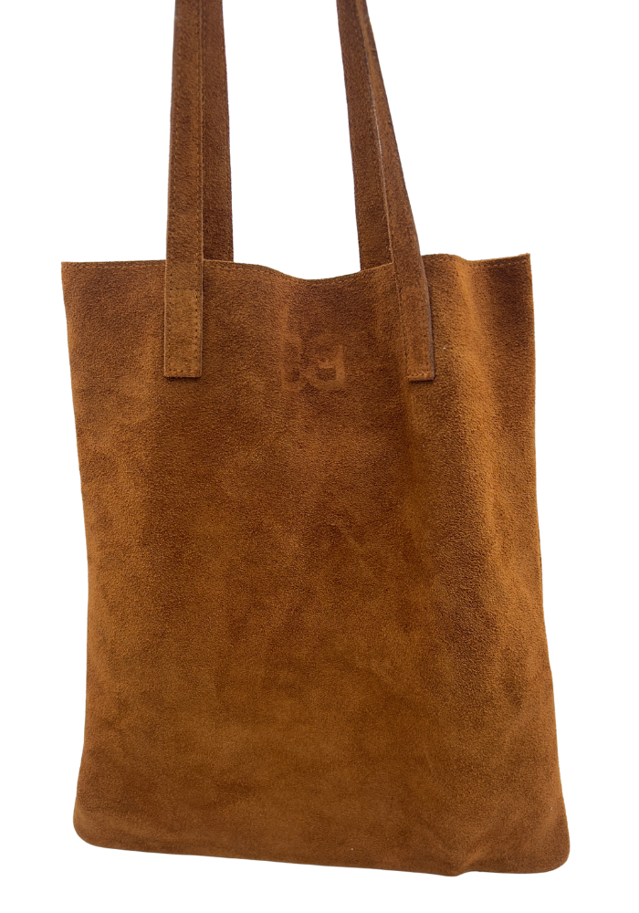 Sac Tote Bag Daim Blush Camel - Sélectionné par Blush