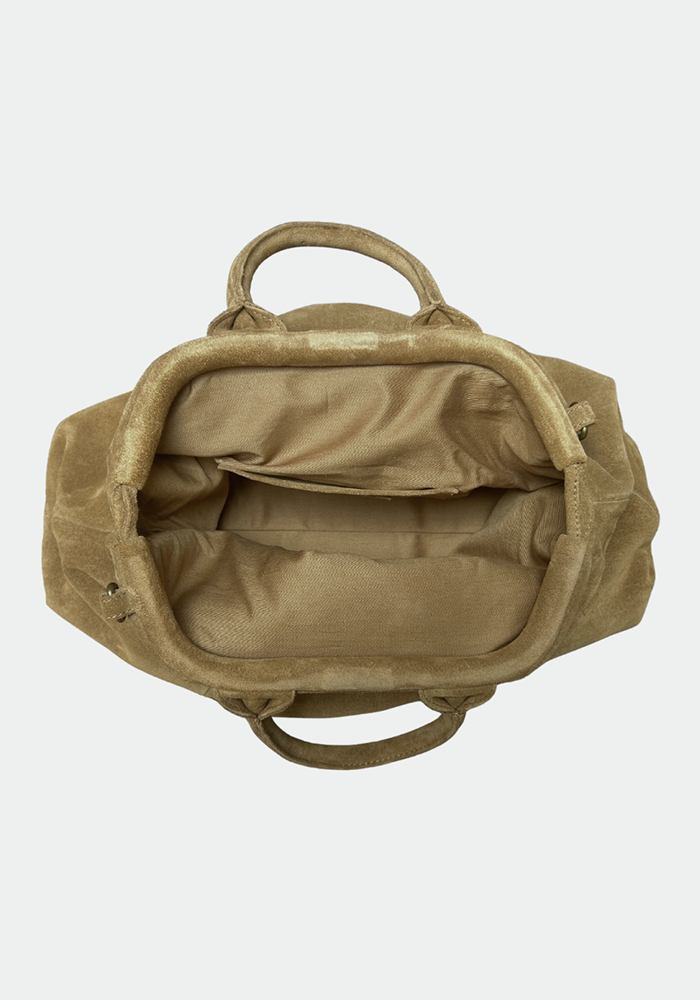 Sac Jade Nubuck Tabac - Sista Paris