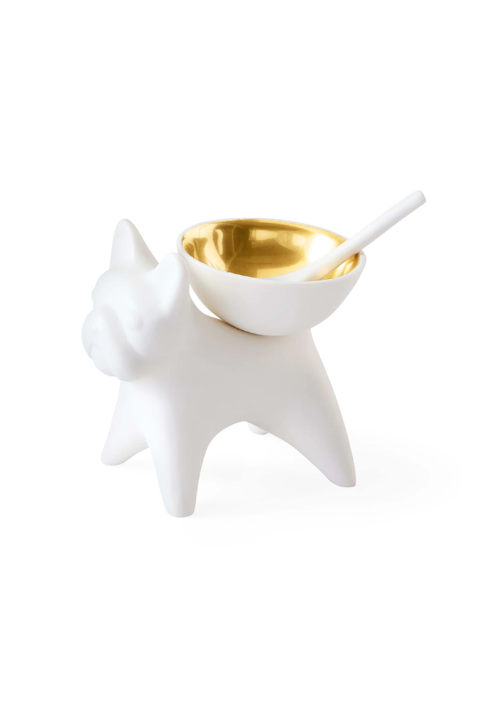 Salière Ou Poivrière Bouledogue Français - Jonathan Adler
