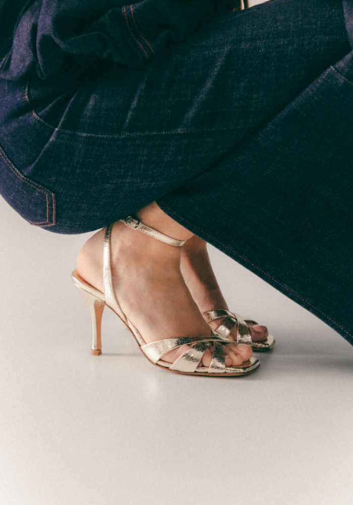 Sandales Abelie Platinium - Sélectionné par Blush