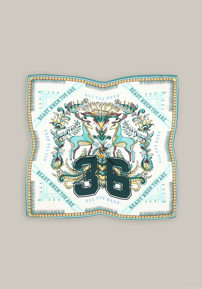 Foulard Sara Sporty Jade Headkerchief - Me369