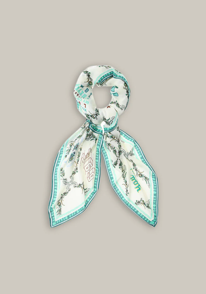 Foulard Sara Sporty Jade Headkerchief - Me369