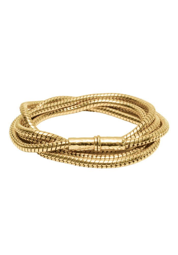 Collier Ou Bracelet 5 Tours Doré - Sing A Song