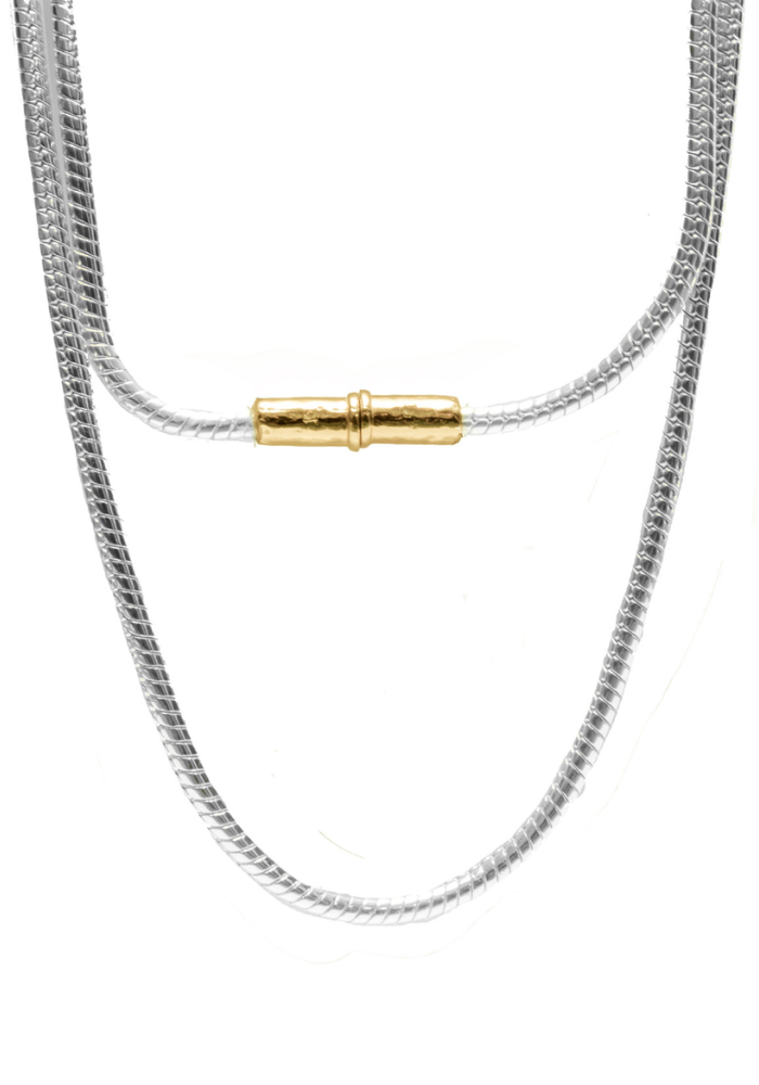 Collier Ou Bracelet 5 Tours Argenté/Doré - Sing A Song