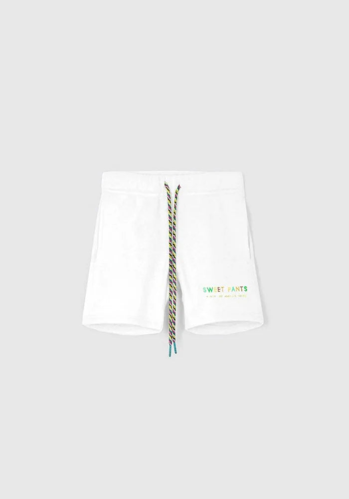 Short Kid Rainbow Prime Off White - Sweet Pants