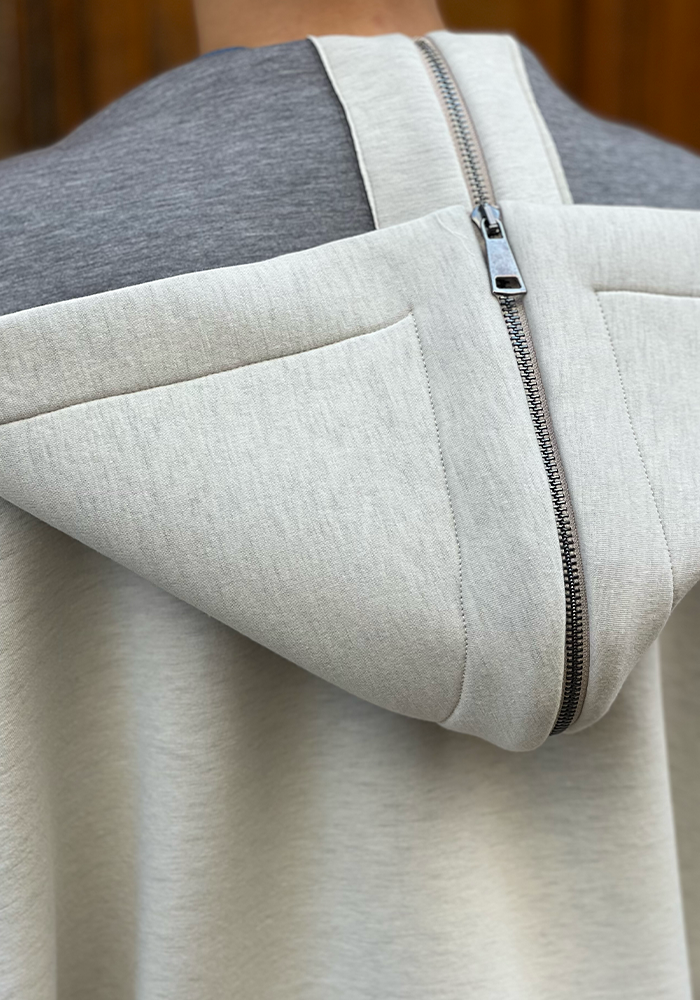 Veste De Jogging Olivia Gris Chiné - Dixie