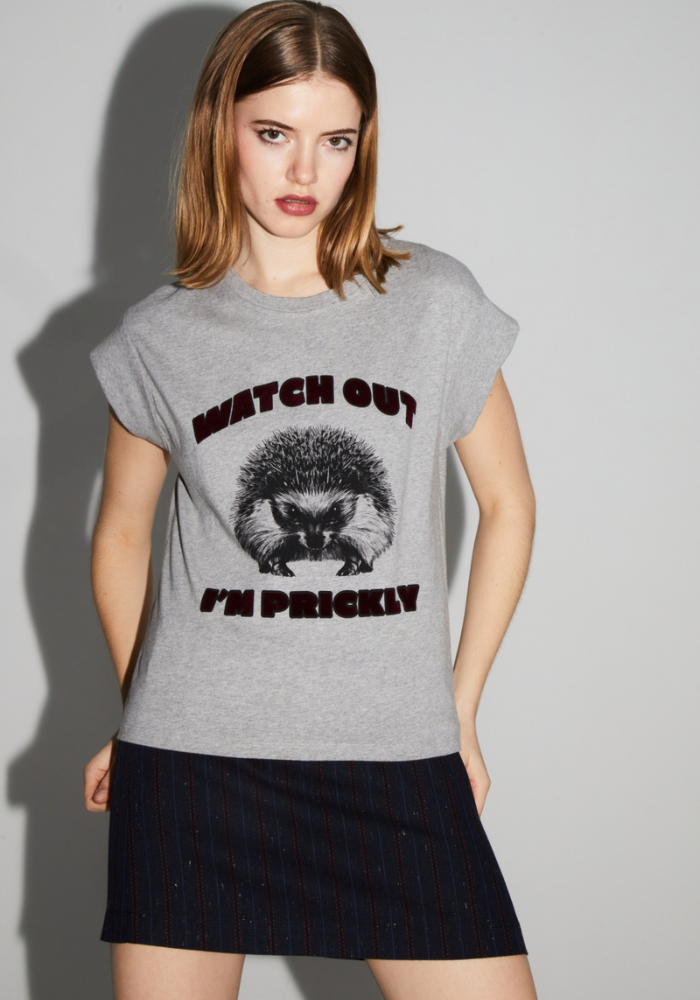 T-Shirt "Watch out, I’m prickly" - Imprévu