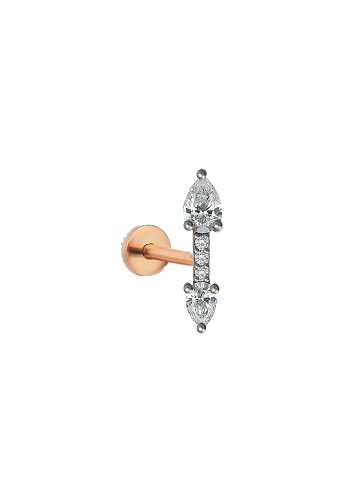 Piercing Teardrop Bar - Kismet By Milka