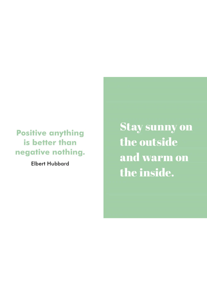 Livre Think Positive Stay Positive - Maison D'Édition